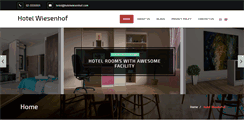 Desktop Screenshot of hotelwiesenhof.com